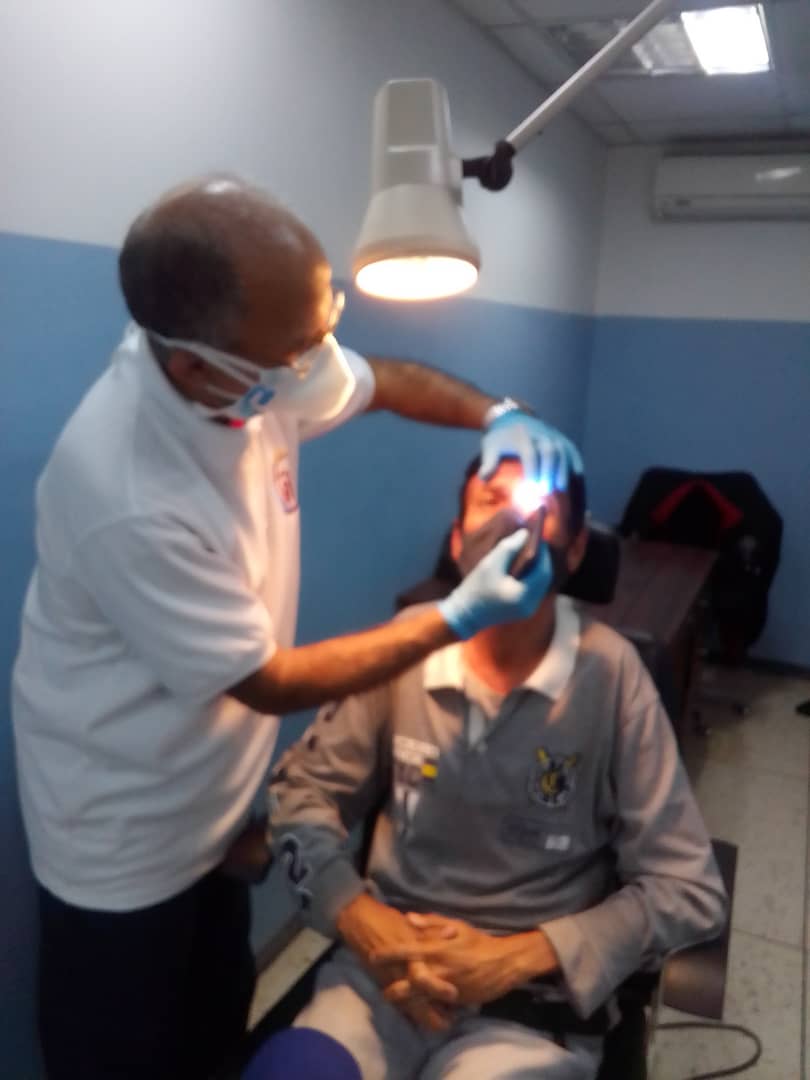 40 pacientes fueron atendidos en jornada oftalmológica