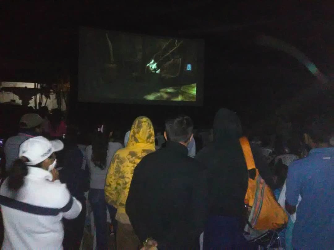 Cine se realizó en Unión Lagunetica