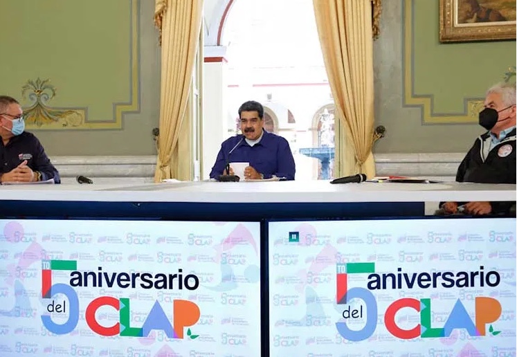 Maduro: EEUU prohibió la venta  de alimentos para los CLAP