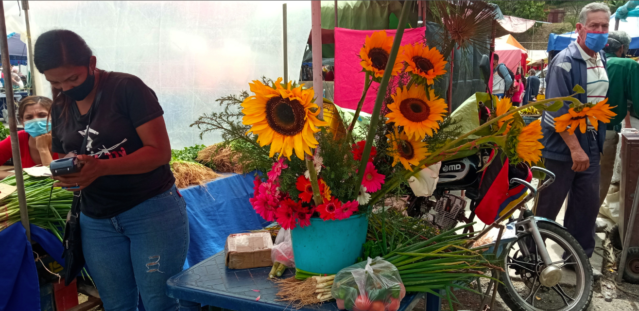 Con las flores hemos tenido más pérdidas que ganancias”