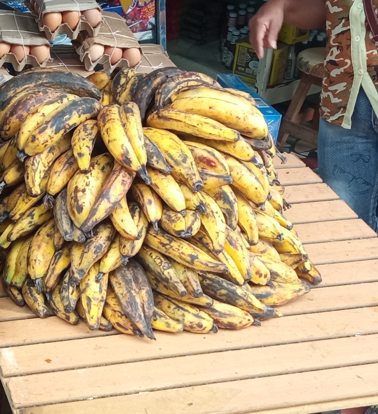 En una semana el kilo de  plátano subió a un millón