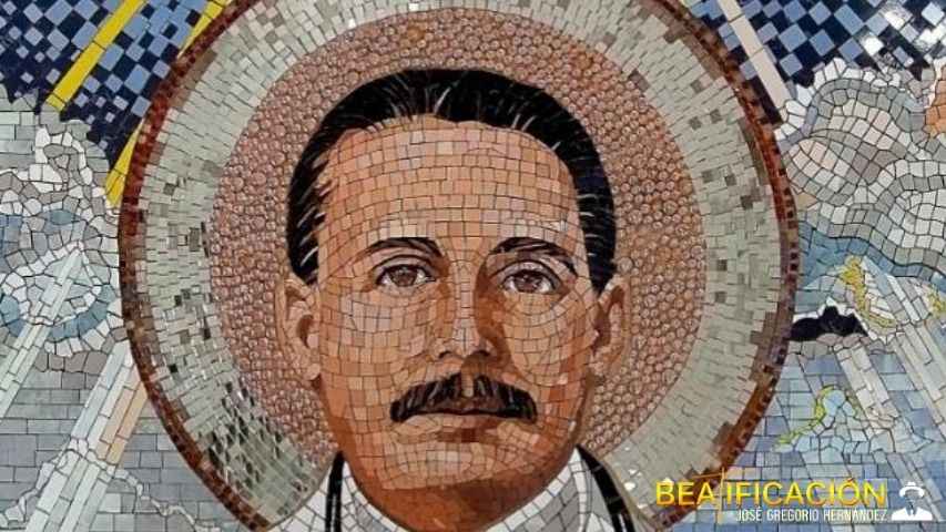 Revelan imagen de mosaico de José Gregorio Hernández