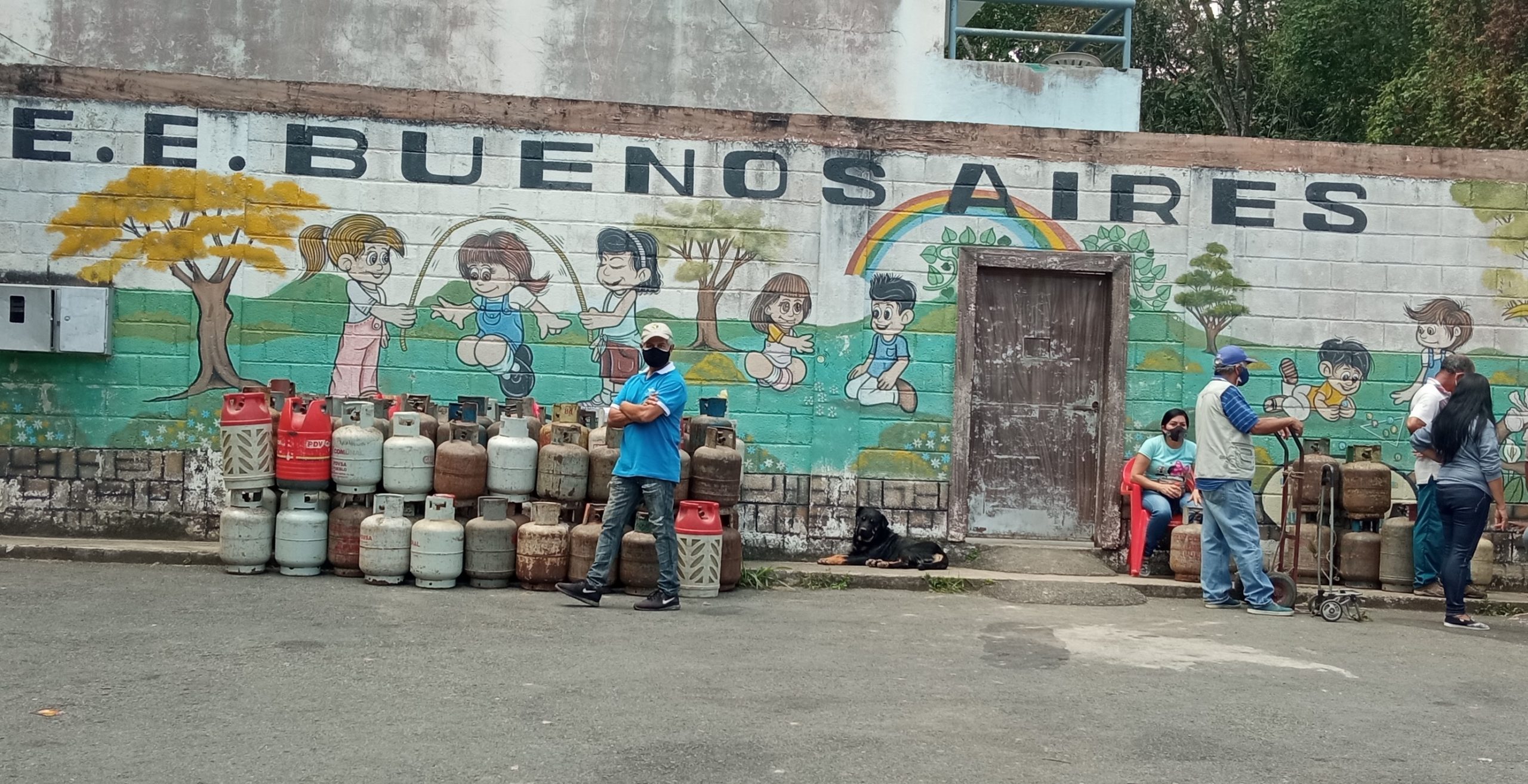 Llegan las bombonas de gas a Buenos Aires