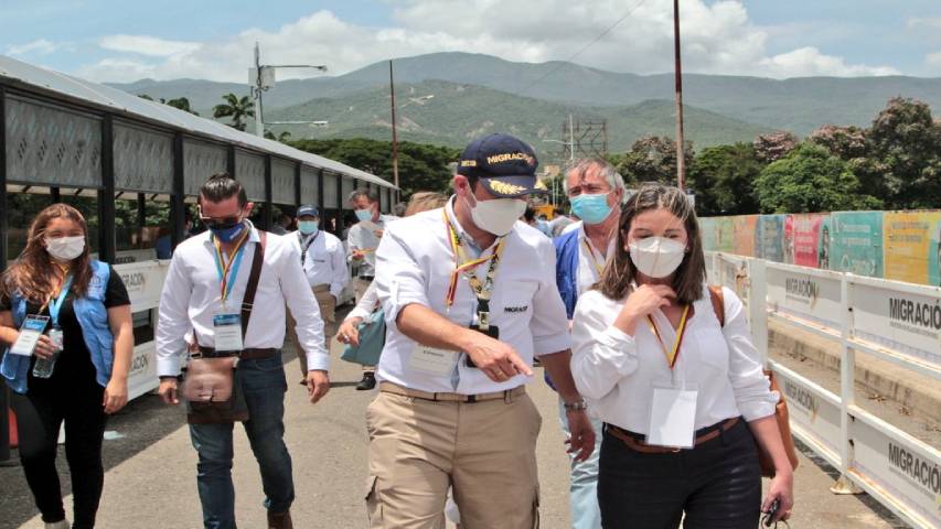 Autoridades colombianas evaluaron puentes fronterizos con Venezuela
