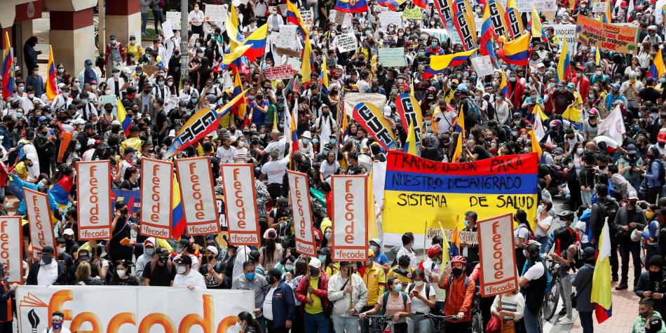 Colombia anuncia mesa de garantías de manifestaciones