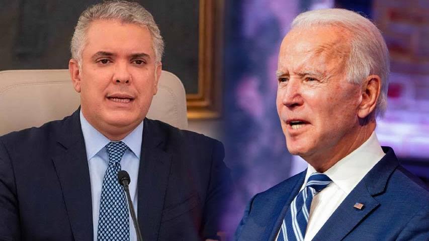 Duque y Biden conversaron sobre Venezuela