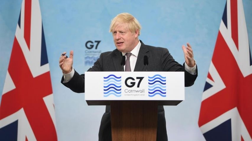 G7 donará mil millones de vacunas a países pobres