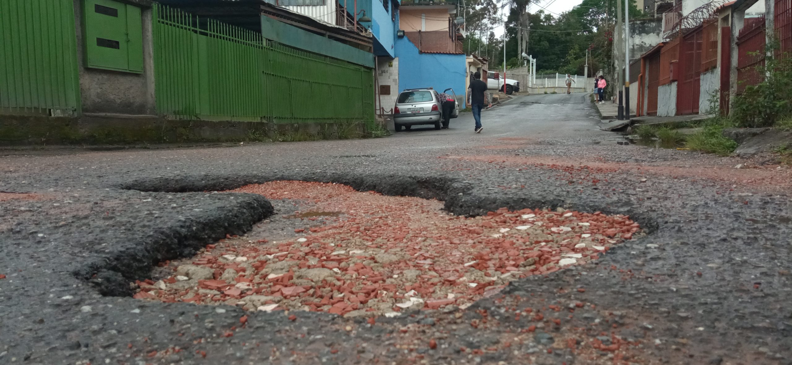 Piden reparación vial en La Francesa