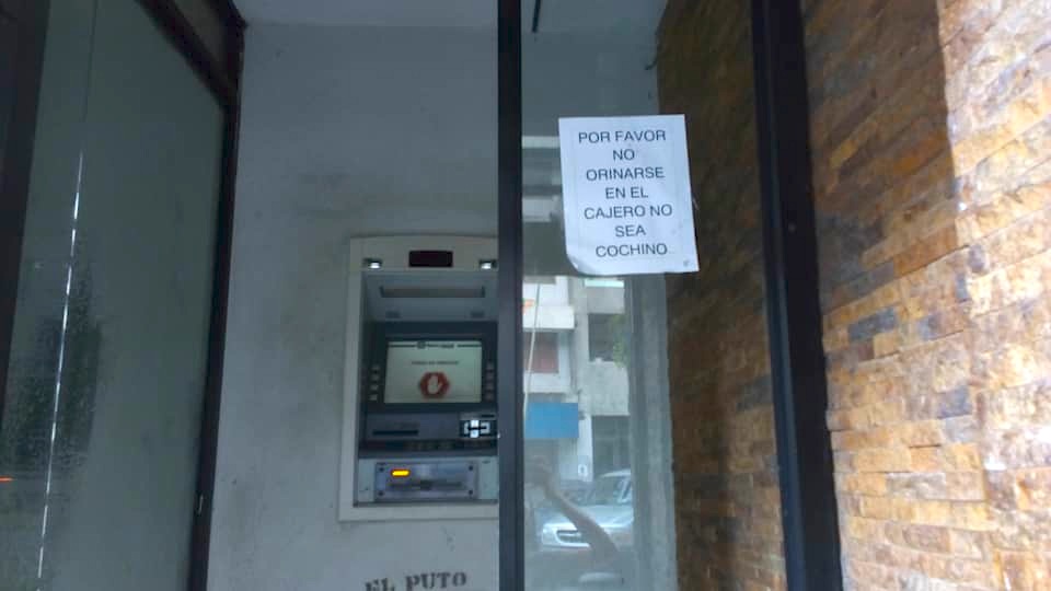 Áreas de la Bermúdez son usadas como baño público