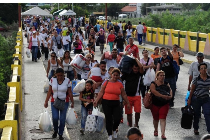 Oposición pide protección para migrantes venezolanos
