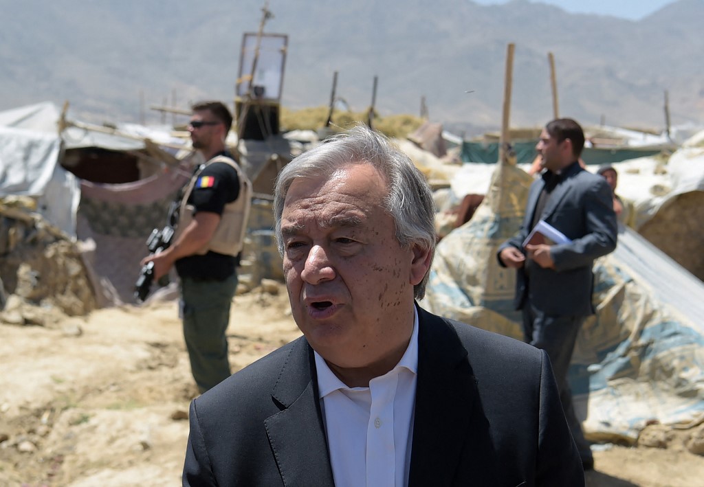 La ONU advierte de una catástrofe humanitaria en Afganistán