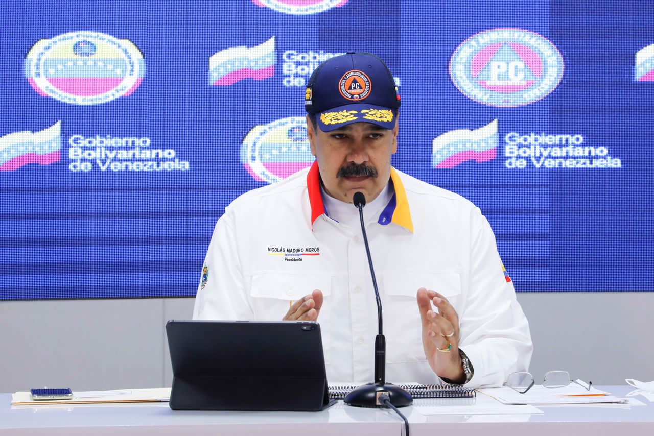 Maduro agradece al Papa mensaje por lluvias en Mérida