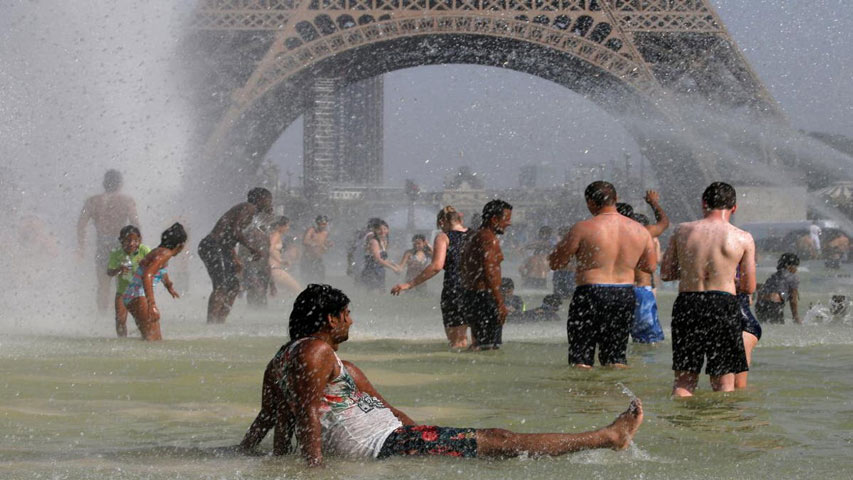 Temen nuevos récords de calor en Europa