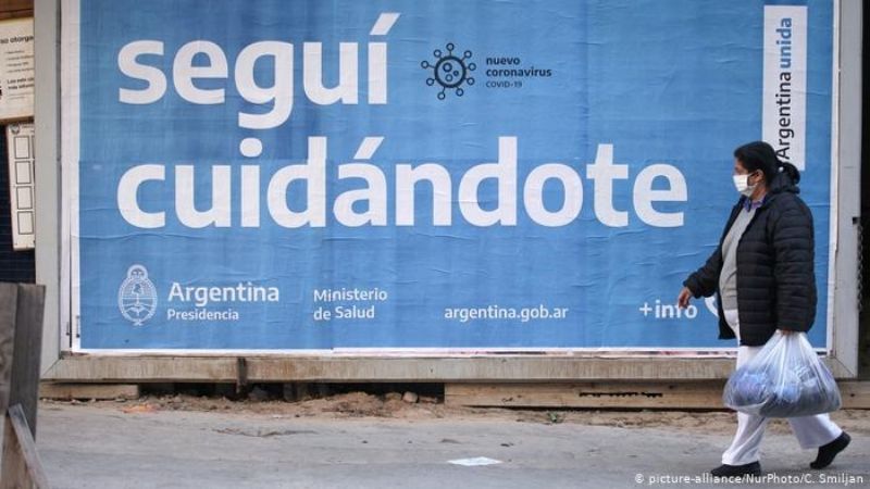 Argentina informa de 3.893 nuevos casos