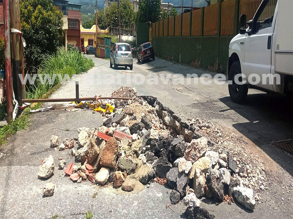 Trabajo inconcluso de Hidrocapital ya cumplió un mes