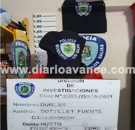 Vecinos alertaron a la policía sobre un ladrón de vivienda