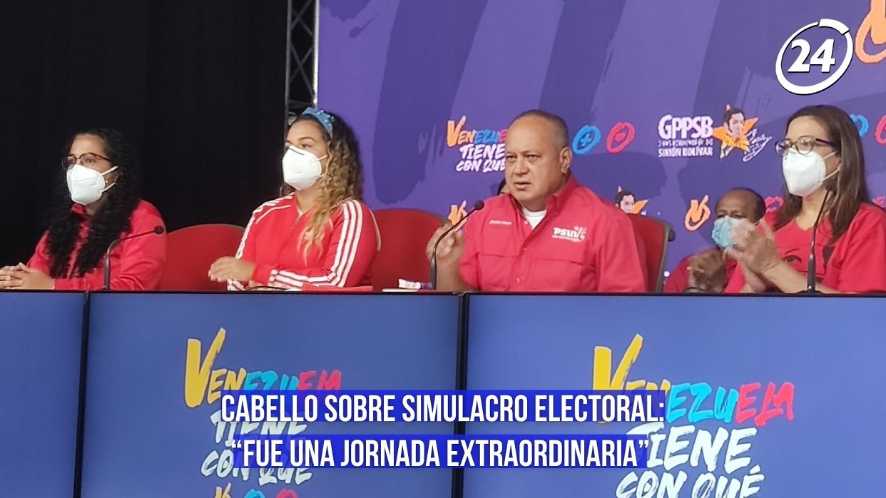 Diosdado Cabello augura un “Rotundo éxito” en las próximas elecciones