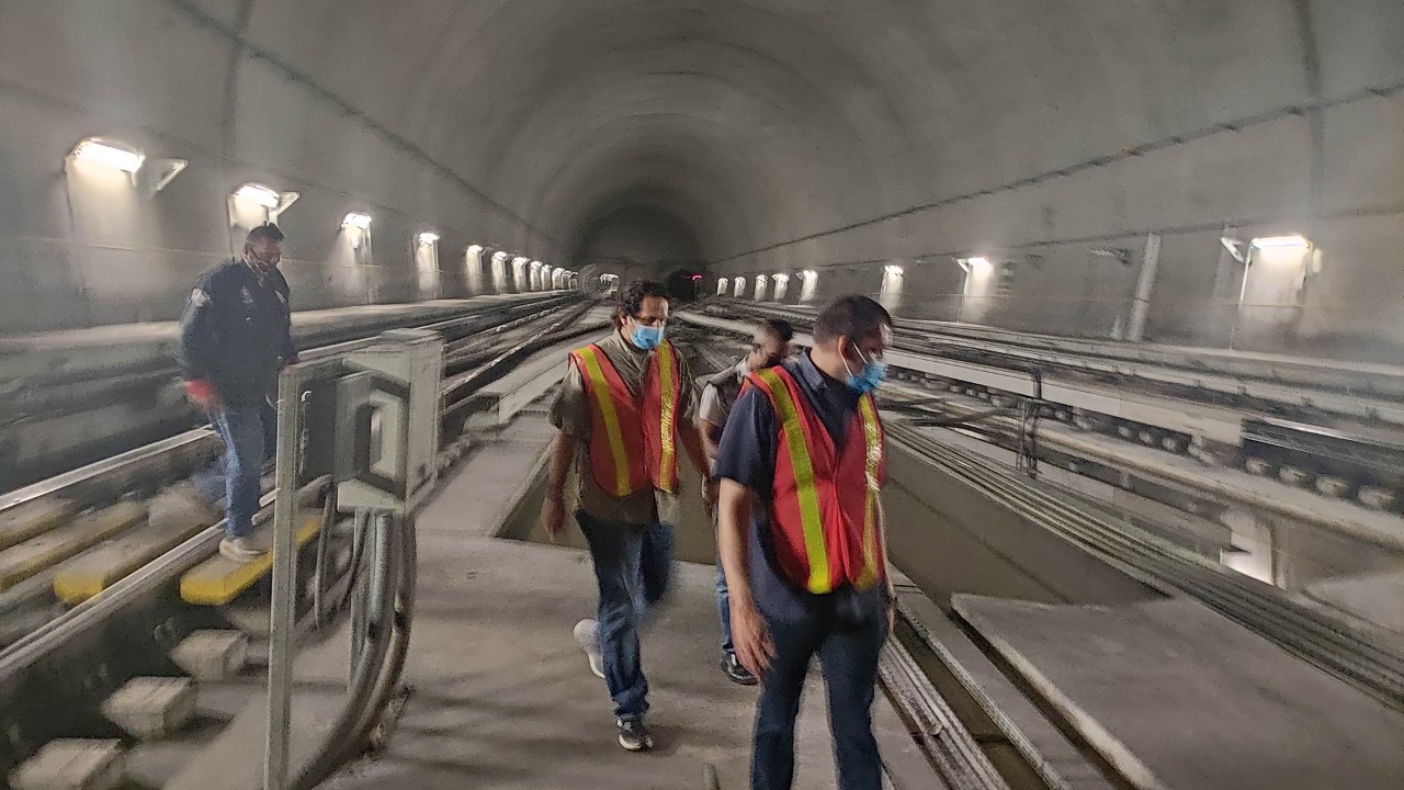 Retomarán obras de la línea 2 del Metro de Los Teques