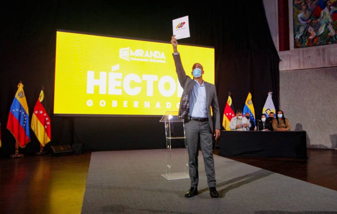CNE proclama a Héctor Rodríguez gobernador de Miranda