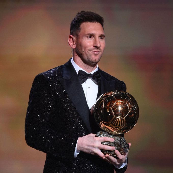 ¡Lionel Messi se ganó por séptima vez el Balón de oro!