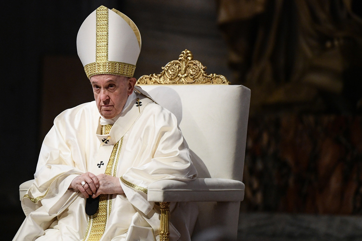 El papa ve “un problema casi satánico” la violencia contra las mujeres