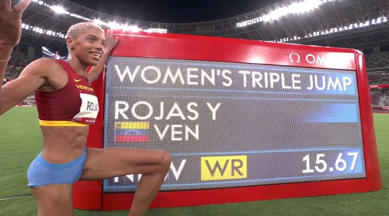 Yulimar Rojas es nombrada Mejor Atleta de Latinoamérica y el Caribe de 2021