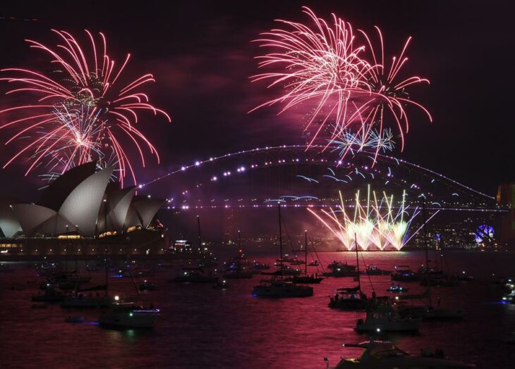 Australia y Nueva Zelanda, primeros países en recibir el Año Nuevo 2022