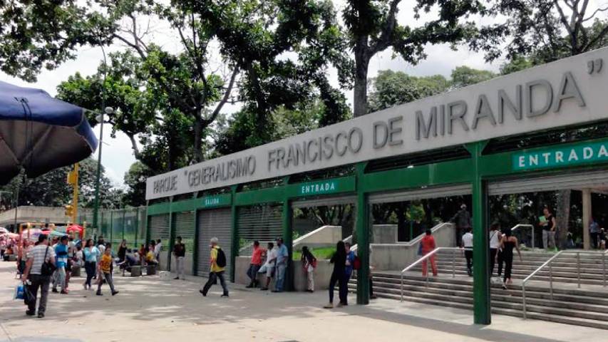 Habilitarán entrada histórica del Parque Generalísimo Francisco de Miranda