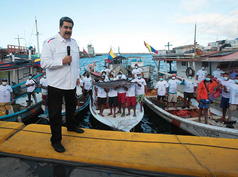 Presidente Maduro insta a fortalecer fuerzas productivas pesqueras