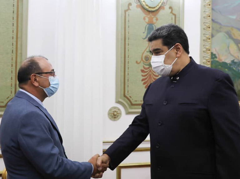 Maduro sostuvo reunión con gobernador electo de Barinas