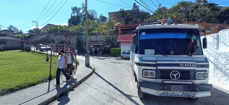 Reactivan transporte público para Quebrada La Virgen y Cortada del Guayabo