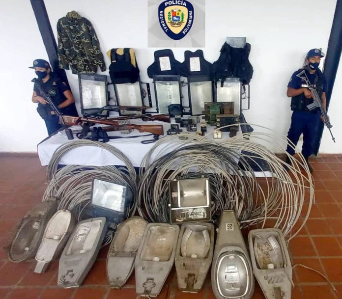 Desarticulan banda dedicada al hurto de material eléctrico