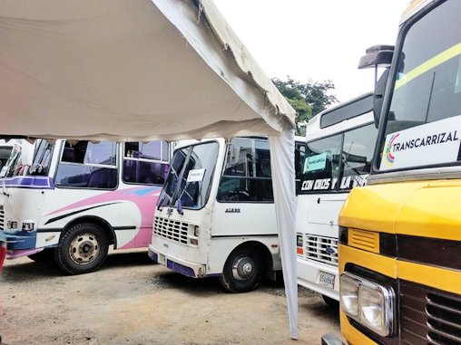 Reactivan ruta de transporte Carrizal – El Tambor