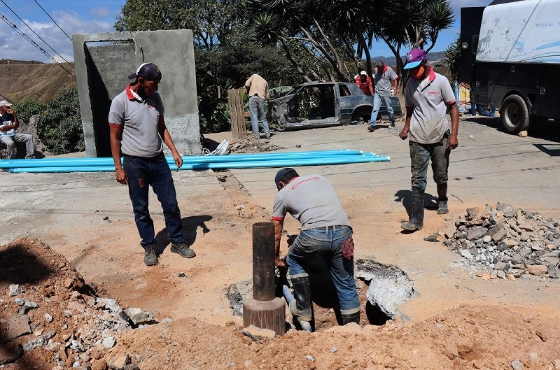 Pozos de Los Teques en fase de equipamiento eléctrica