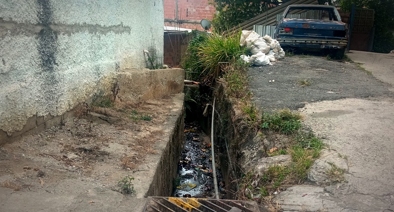 Torrentera en El Milagro lleva cinco años colapsada