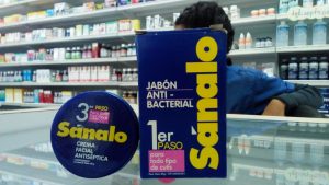 Sanalo Jabon-anti-Baterial y crema
