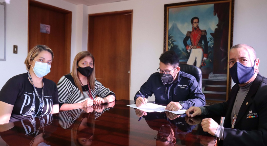 Alcaldía firma comodato para la Casa de Justicia y Paz en Guaicaipuro