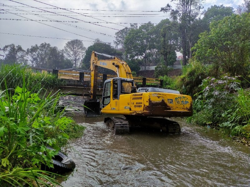 Comienza primera fase de dragado del río San Pedro