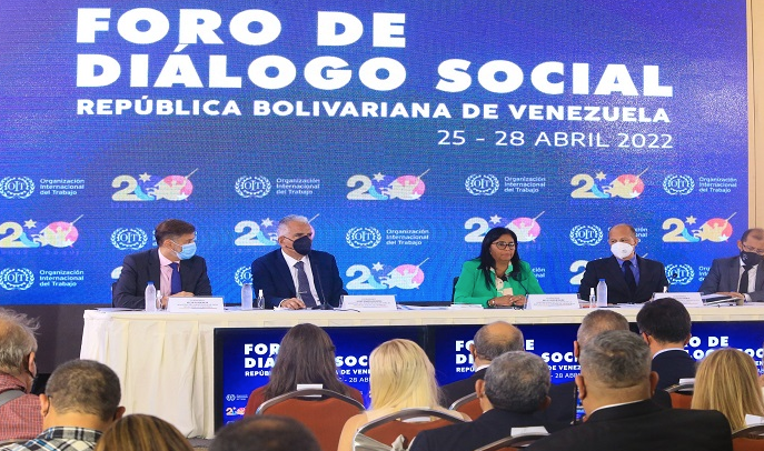 Rodríguez pide a la OIT investigar la economía en países bloqueados
