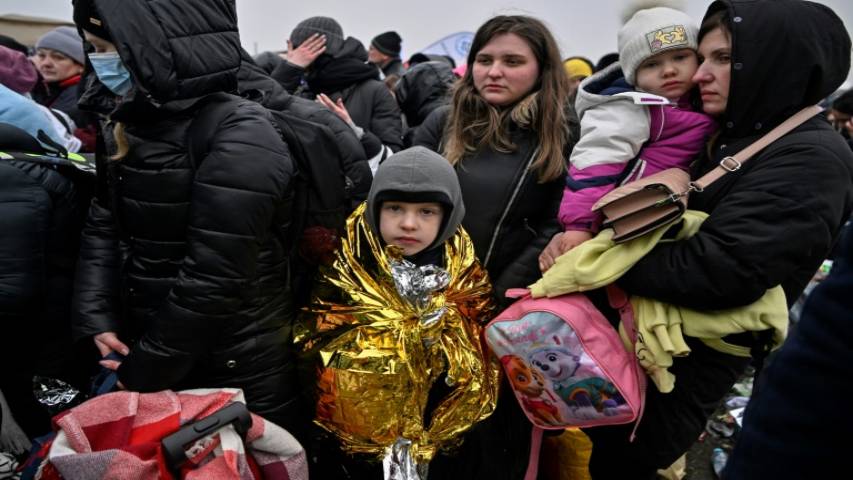 ONU estima que 11,3 millones ucranianos dejaron sus hogares