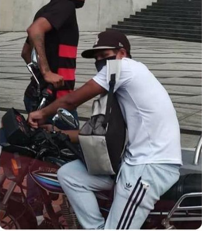Video permite capturar a ladrones de motos