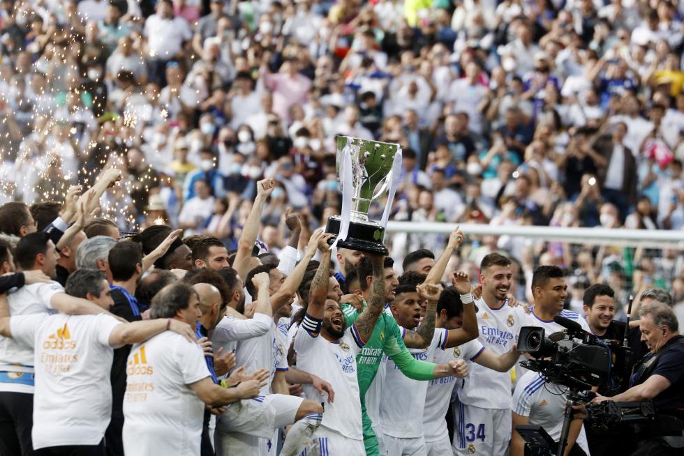Real Madrid campeón de la Liga
