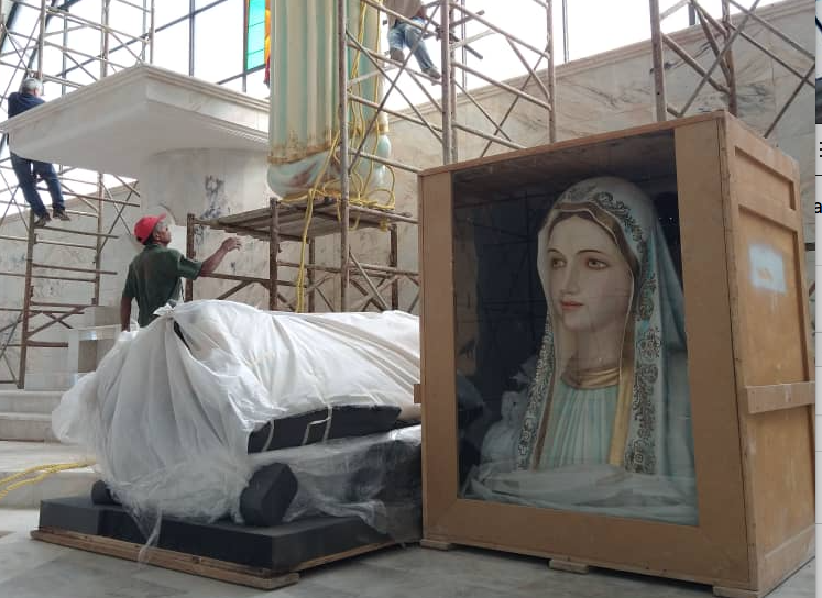 Instalada imagen de la Virgen de Fátima en el Santuario edificado en su  honor - Diario Avance