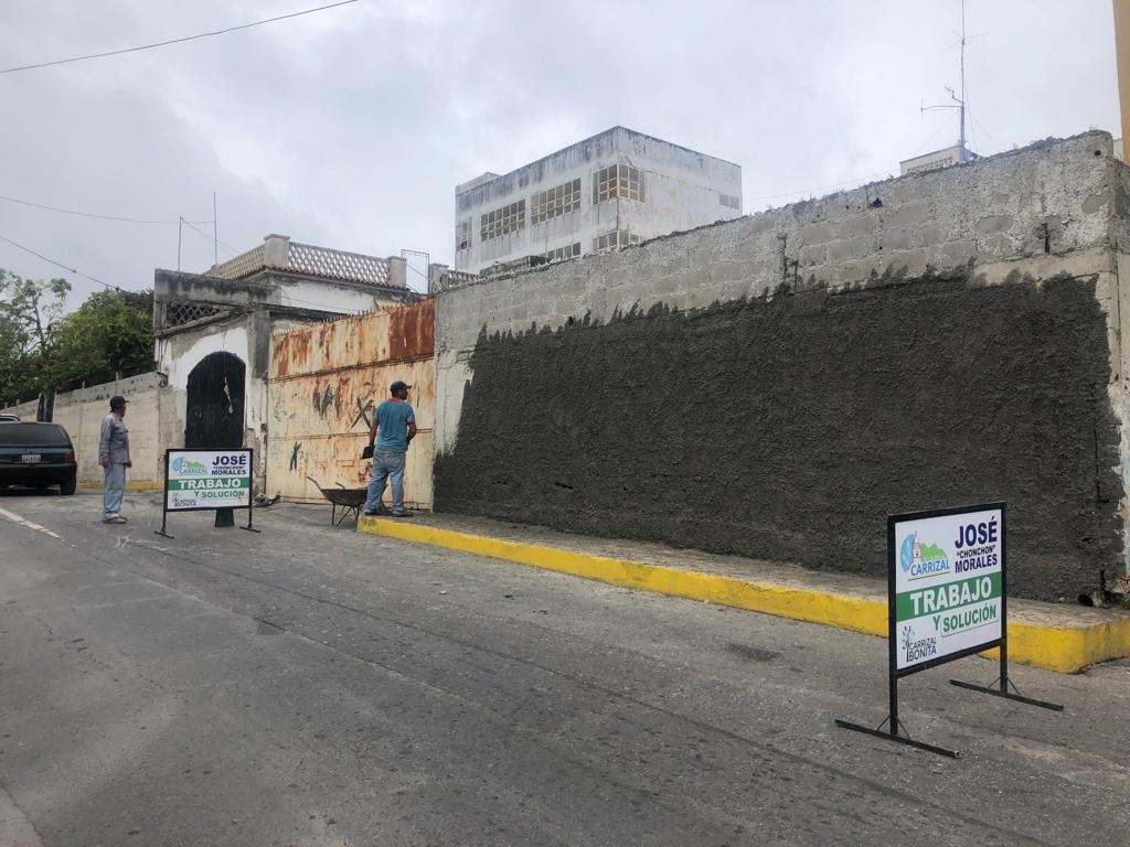 Recuperan espacios en Casco Central de Carrizal