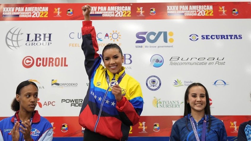 Campeona de los Juegos Panamericanos de Karate 2022