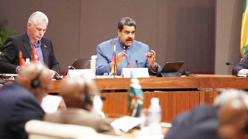 Maduro condena exclusión por parte EEUU