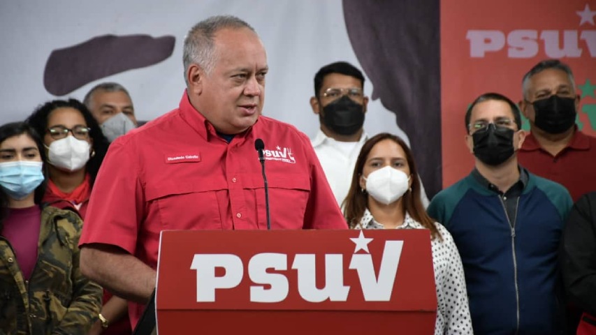 Cabello al PSUV: Debemos prepararnos para ganar las elecciones presidenciales