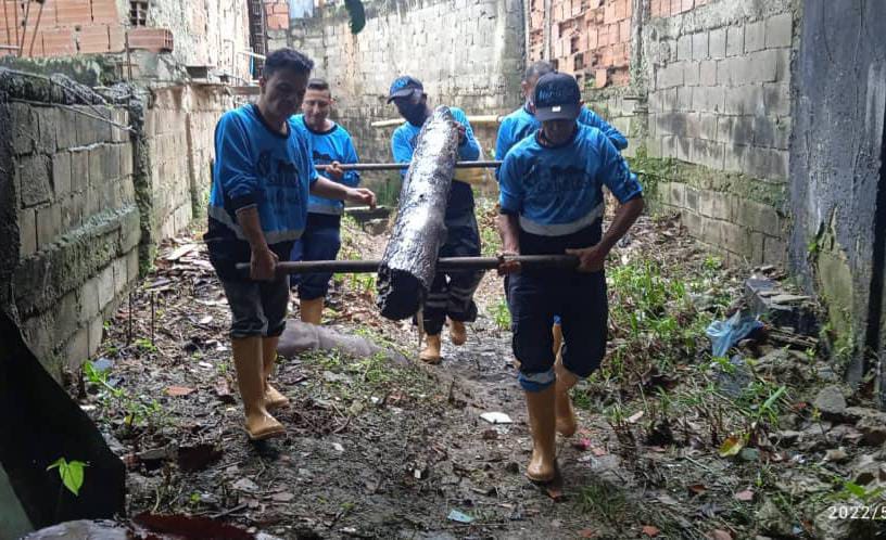Servicarrizal reparó 35 fugas en tuberías de aguas potable