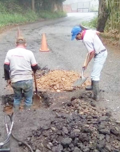 Subsanan fallas en importantes tuberías de los Altos Mirandinos