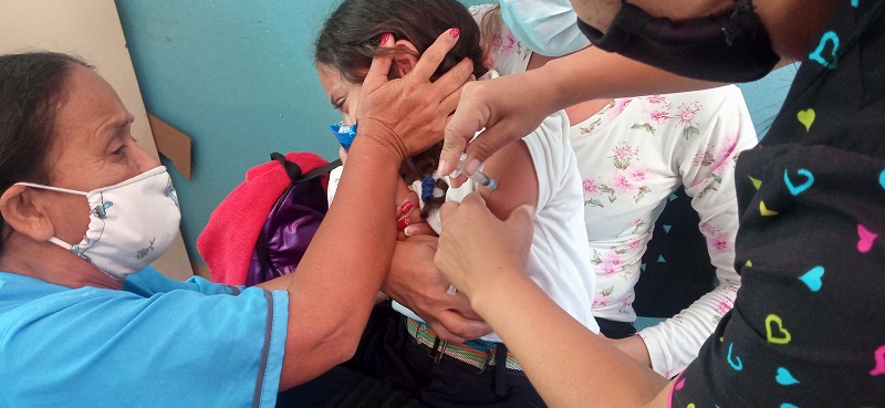 <strong>Vacunaron a 60 niños en Buenos Aires</strong>